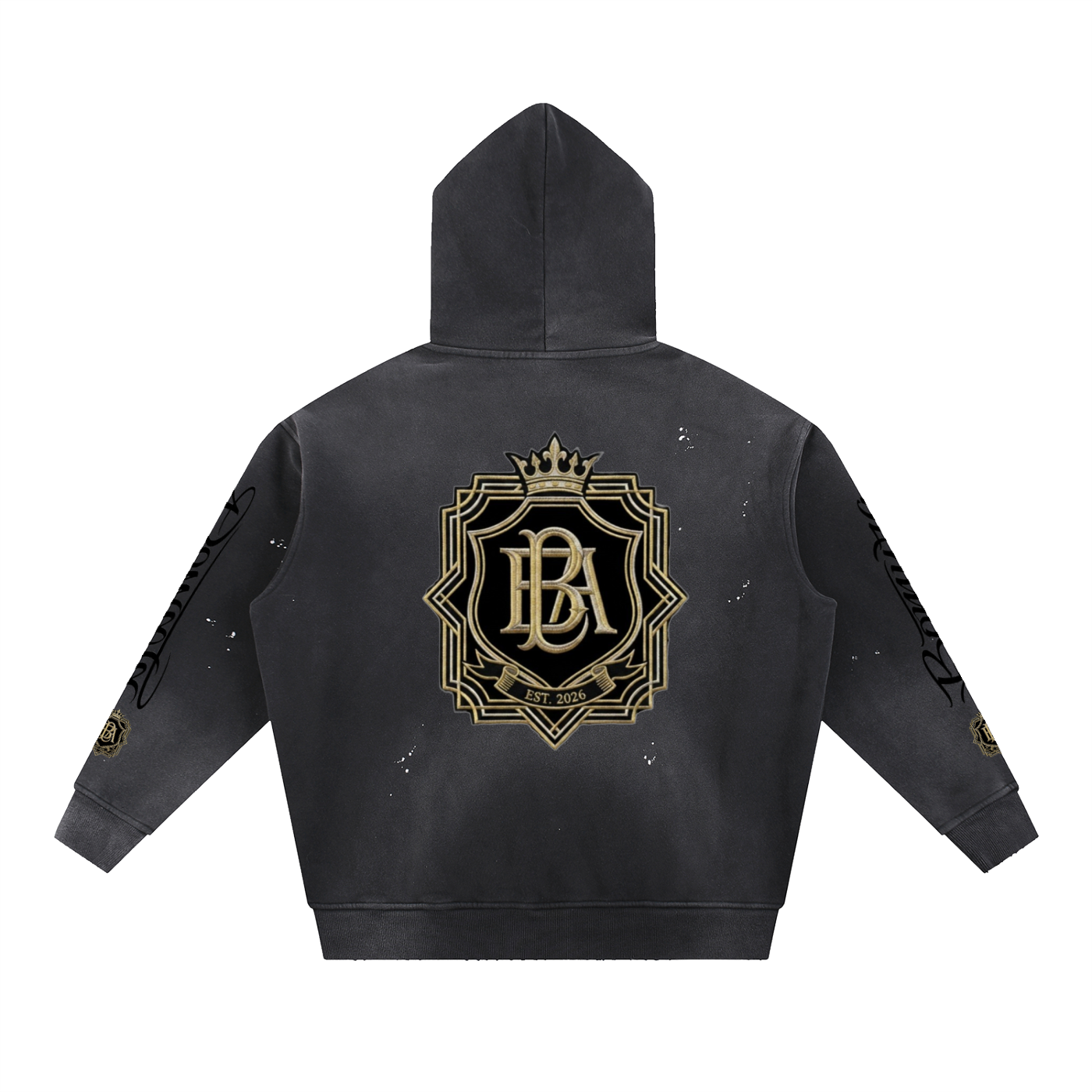 Corso Nobile Crest Embroided Hoodie