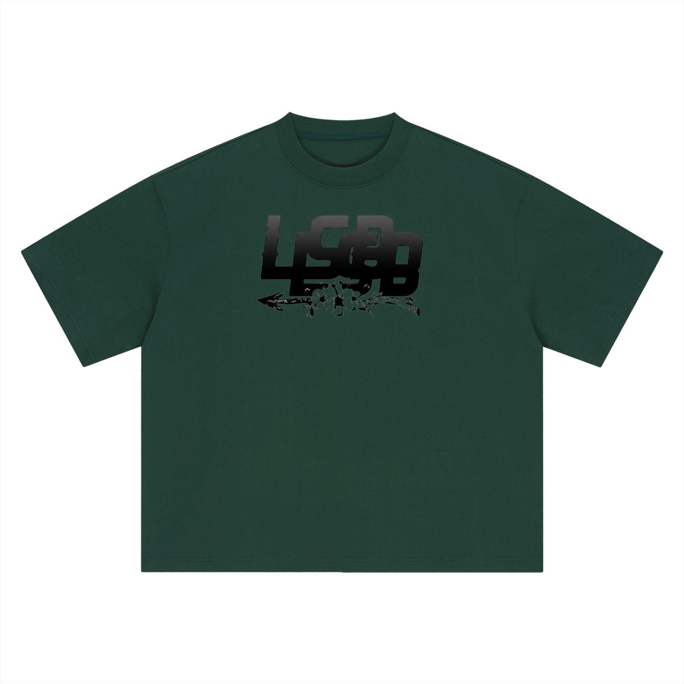 Built in Silence Detroit Worldwide Tee – Black Logo
