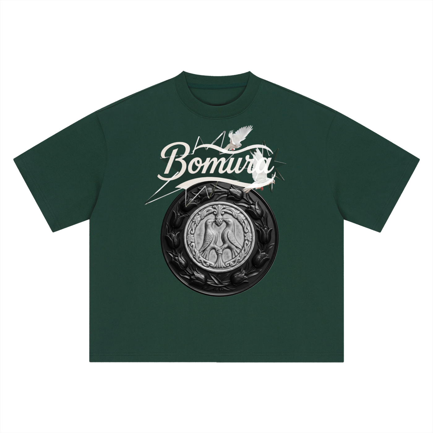 Bomura Dove Medallion Tee