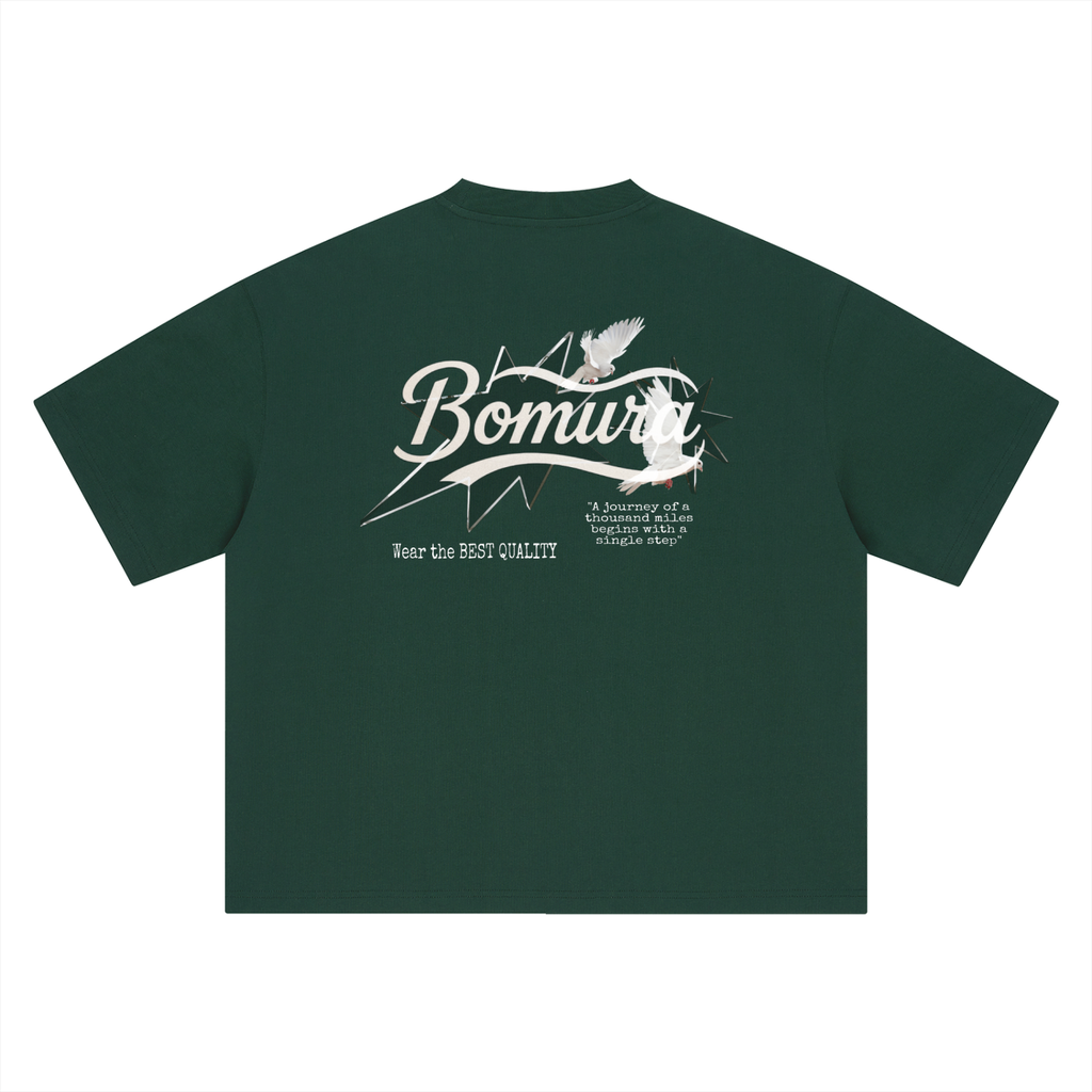 Bomura Dove Medallion Tee