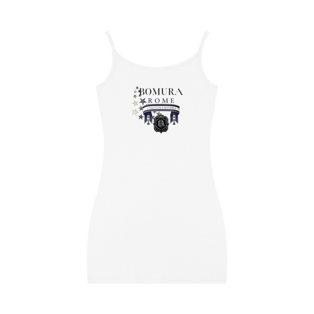 L'Italia Azzurro Crest Body-Con Dress