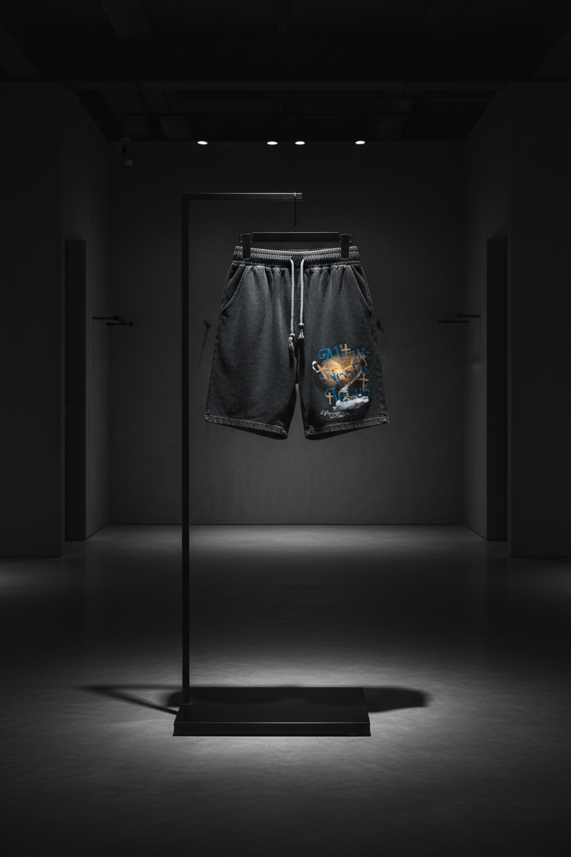 All We Need Is Jesus Shorts - Black