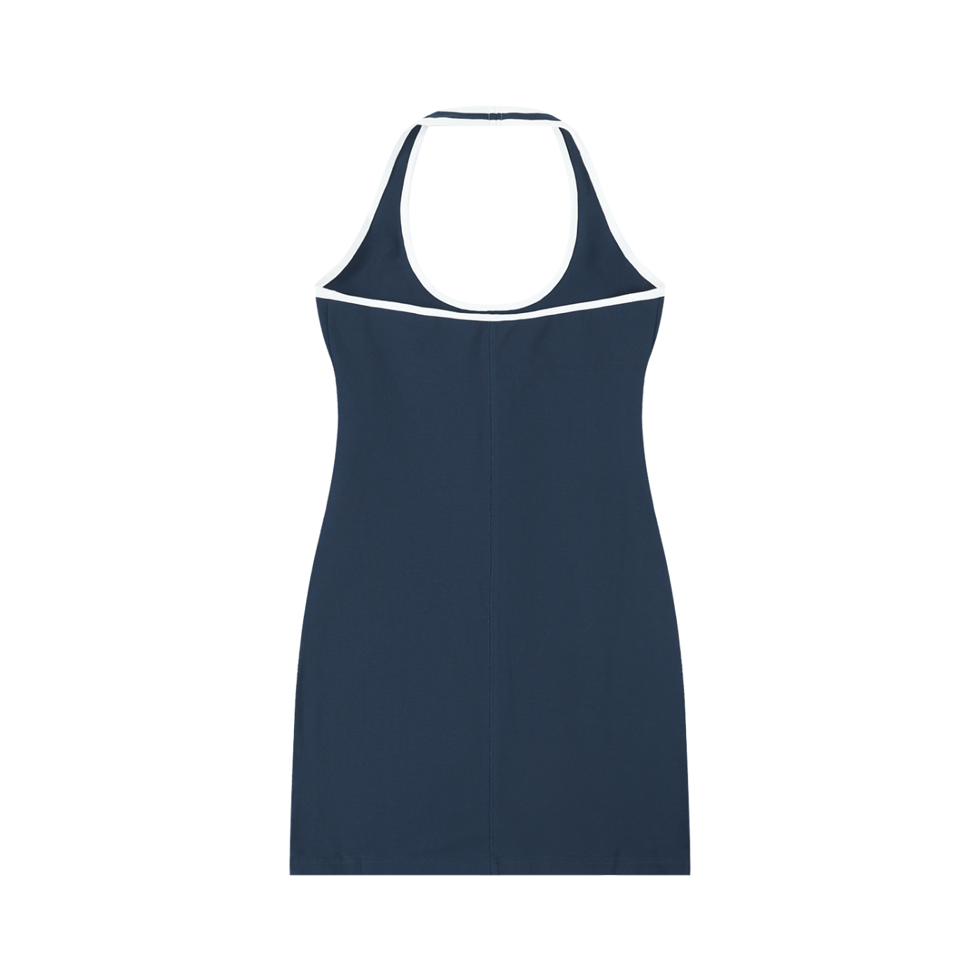 La Santos Bomura Italy Script Halter Dress