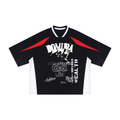 Bomura Wealth Manifesto "God Is Love" Color Block Jersey Tee