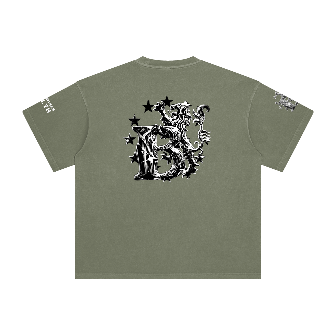 Enzyme Washed T-Shirt