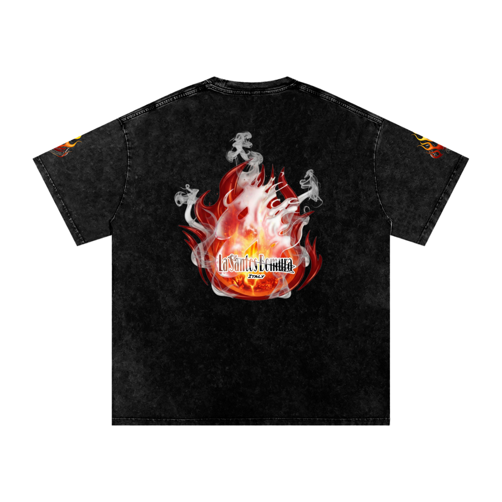 Inferno Cenere Cotton T-Shirt