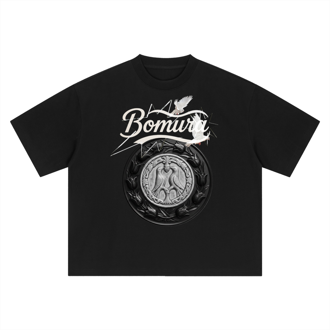 Bomura Dove Medallion Tee