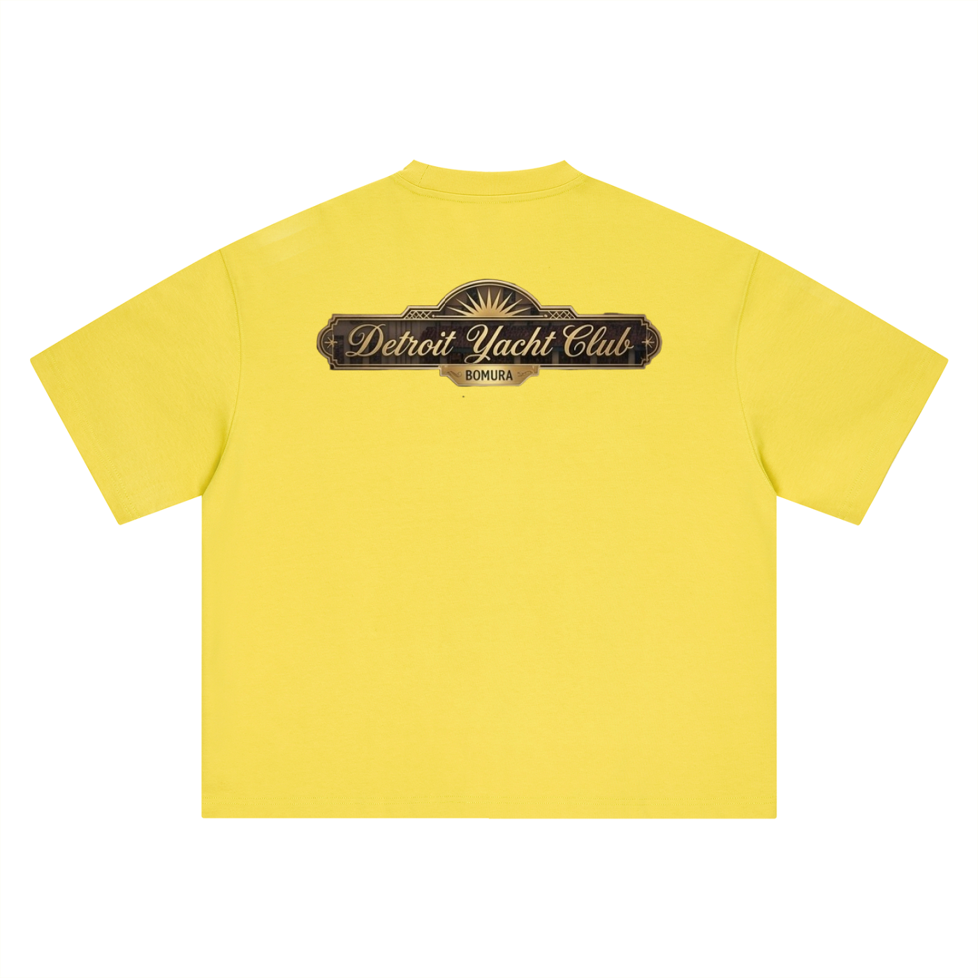 Detroit Yacht Club 1928 Oversized Tee by Bomura
