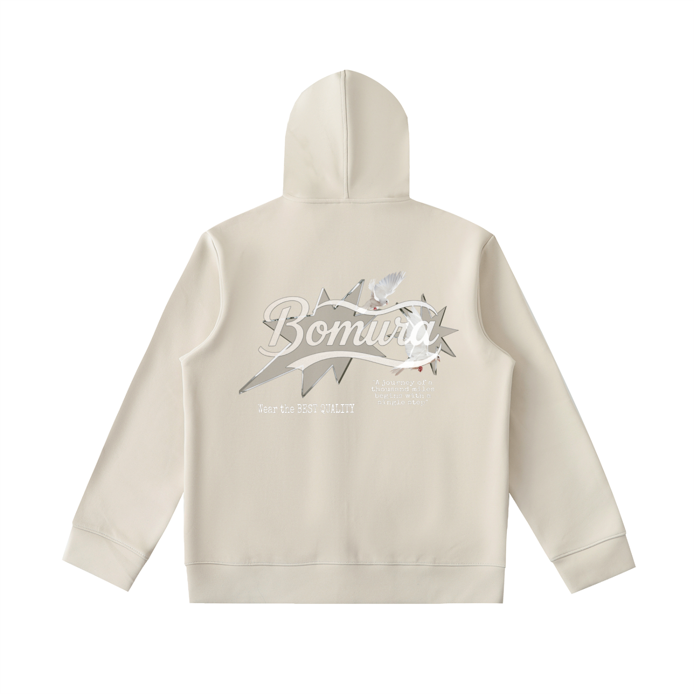 Bomura Essential Breakout Zip Hoodie Hoodie