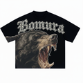 Black Tee – Rhinestone Bomura