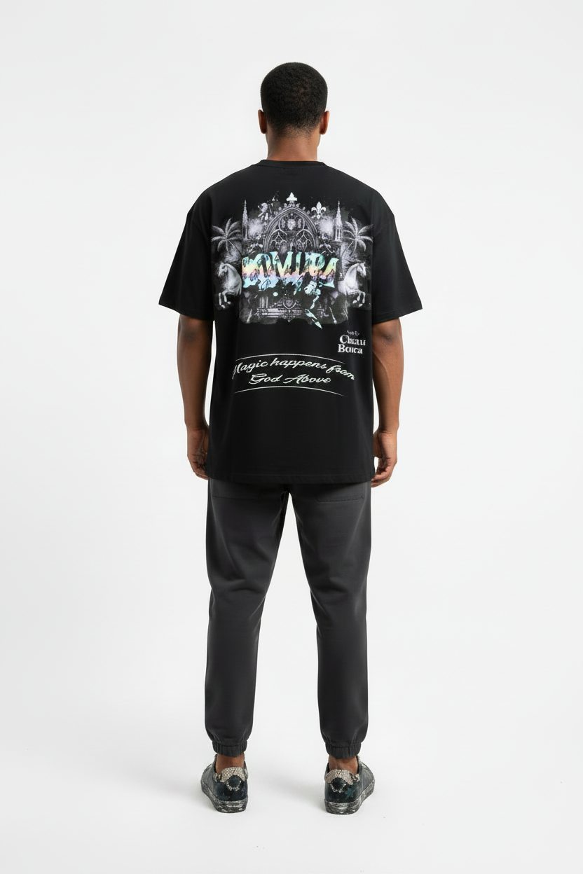 Bomura Chateau Noir Crystal Tee - Enhanced