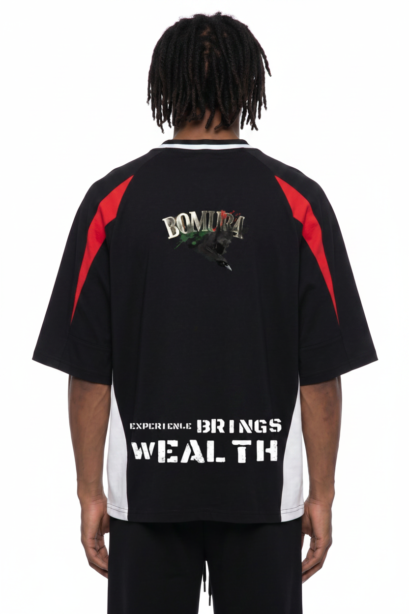 Bomura God Is Love Jersey Tee - Back View