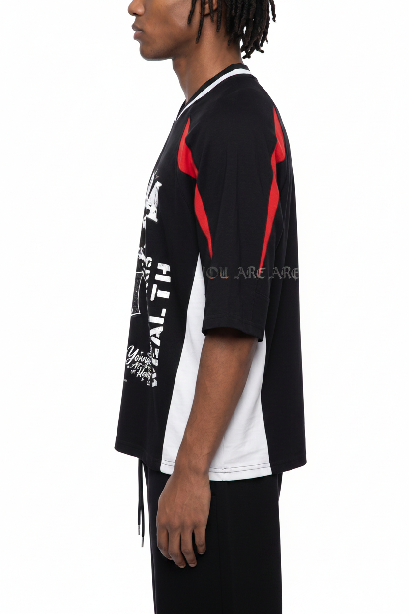 Bomura God Is Love Jersey Tee - Side View