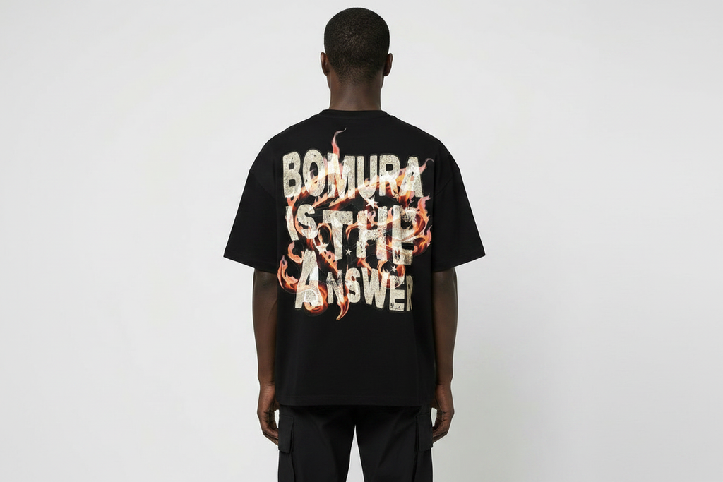 Bomura Is The Answer — Back View