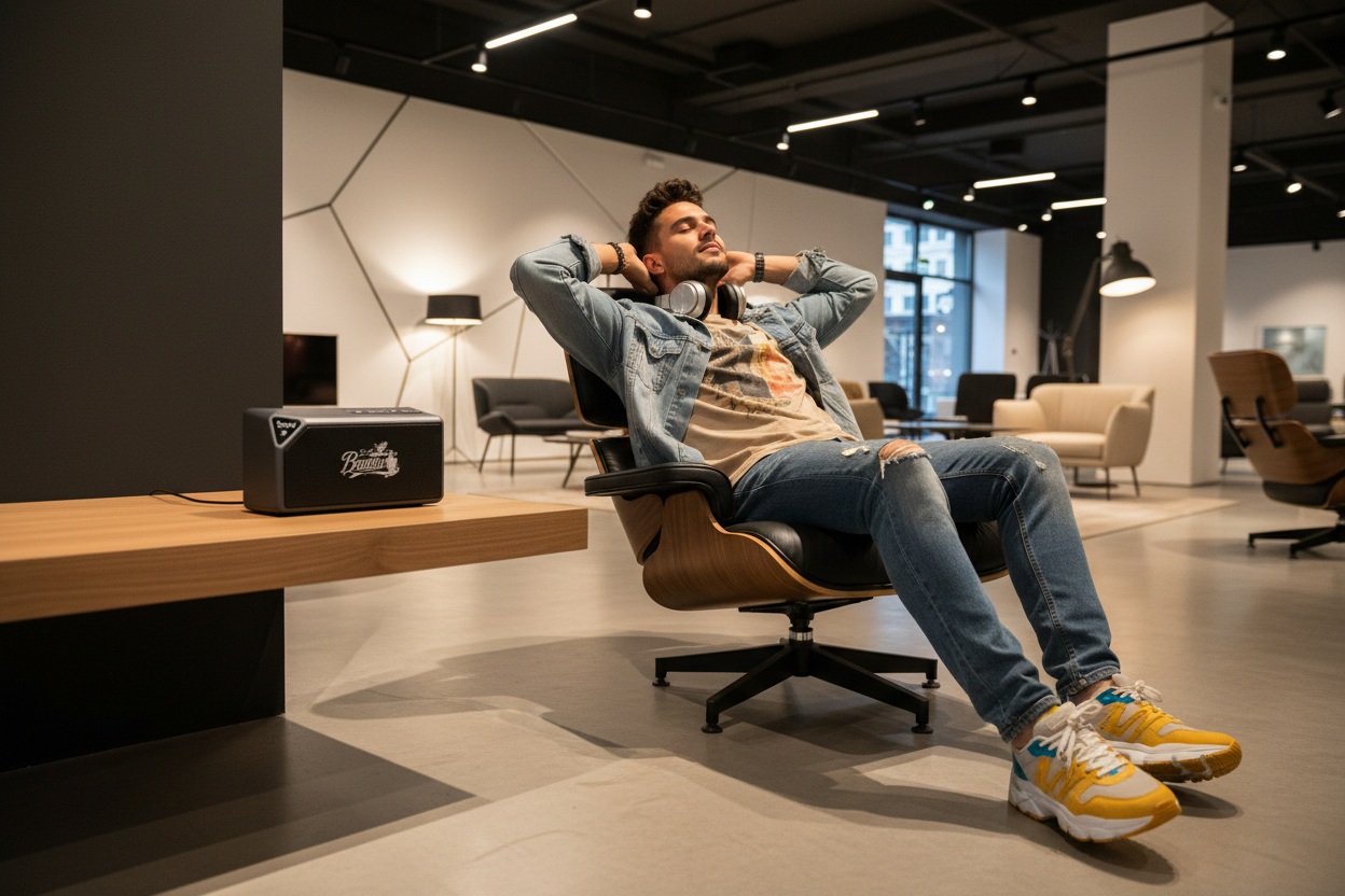 Bomura Jaba Speaker - Showroom Lifestyle
