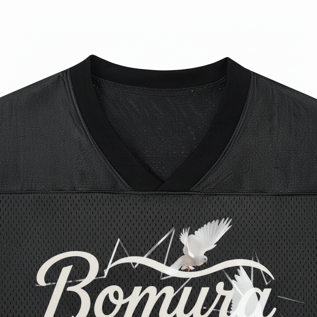 Bomura Mesh Tee - Front Detail