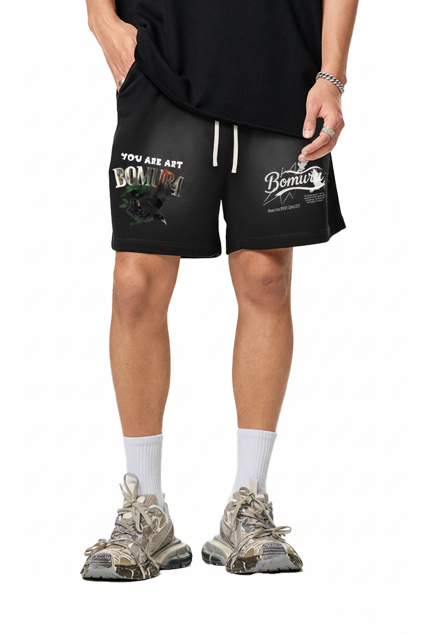 Bomura Shorts on Model