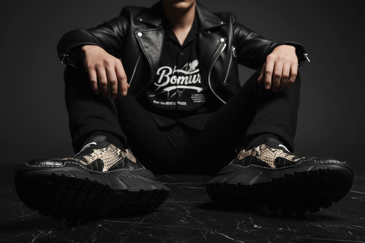 Bomura Sneaker Detail Shot