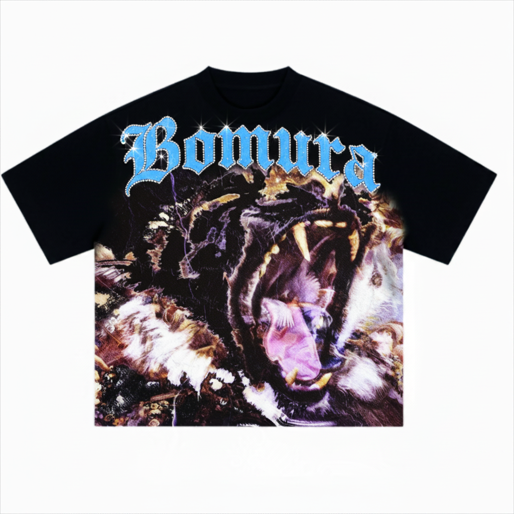 Bomura Tee with Rhinestones