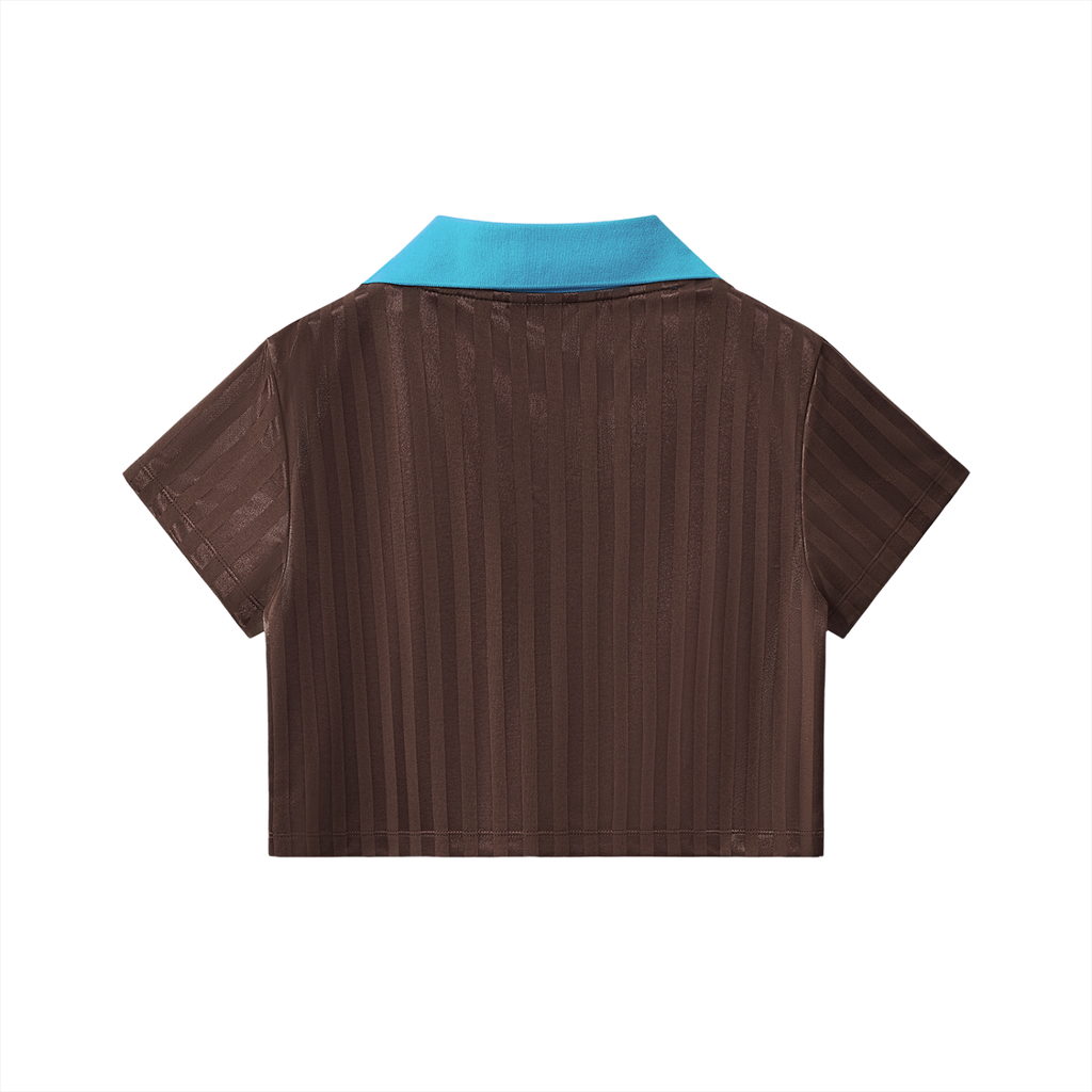 Bomura Varsity Sport Crop Jersey