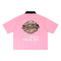 Bomura Medallion "Calcio" Striped Boxy Jersey
