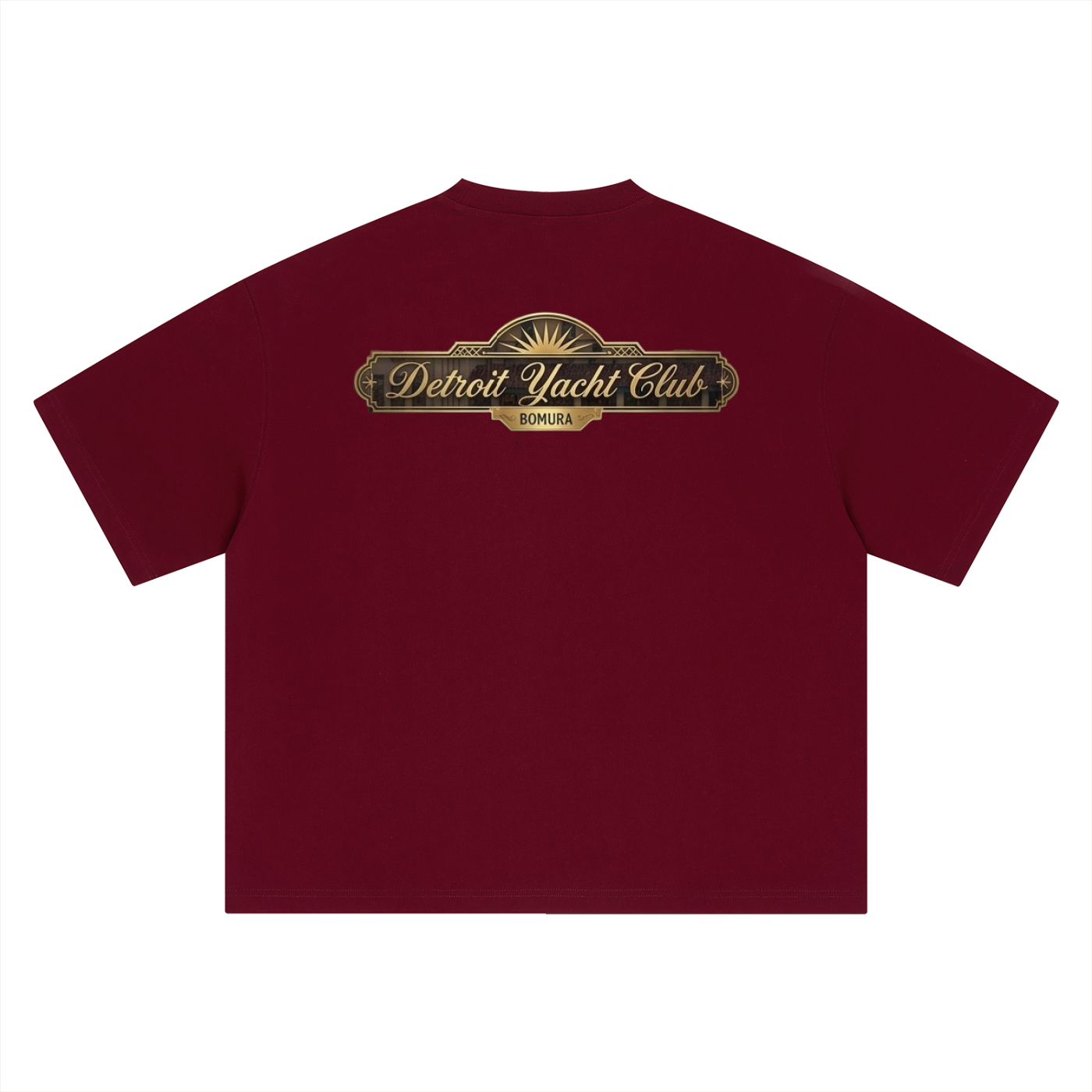 Detroit Yacht Club 1928 Oversized Tee by Bomura
