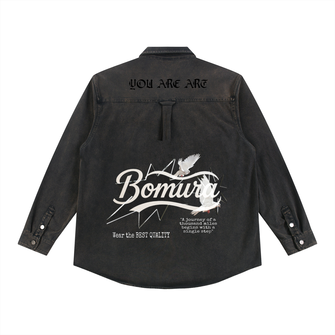 Bomura Collection '26 Denim Vintage Washed Heavyweight Jacket