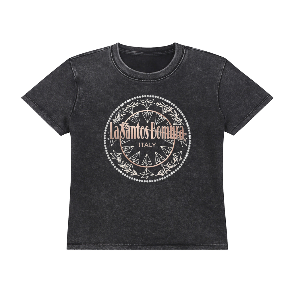 LaSantos Bomura Diamond Crest Vintage Wash Tee