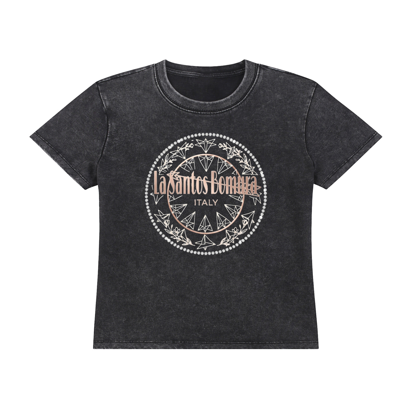 LaSantos Bomura Diamond Crest Vintage Wash Tee