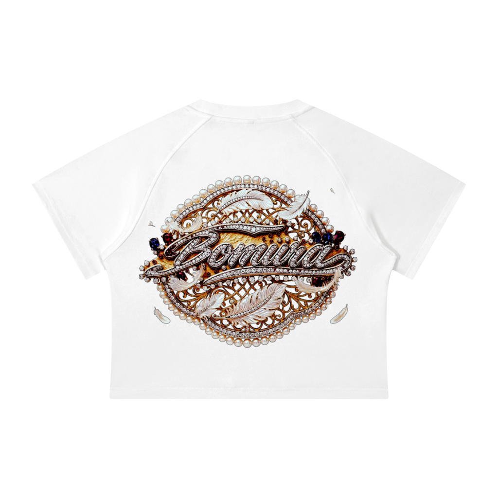 Bomura Gioiello Crop Tee