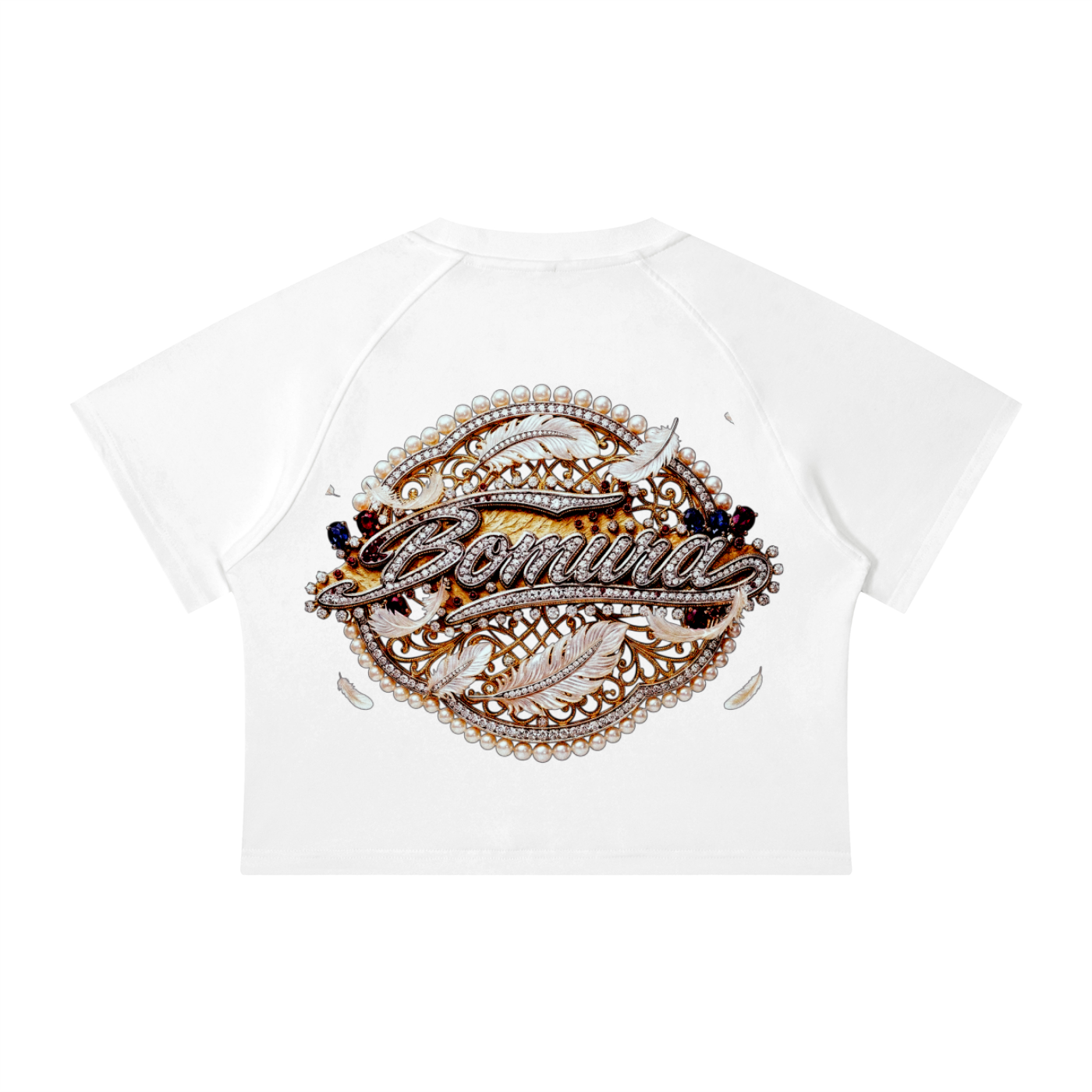 Bomura Gioiello Crop Tee