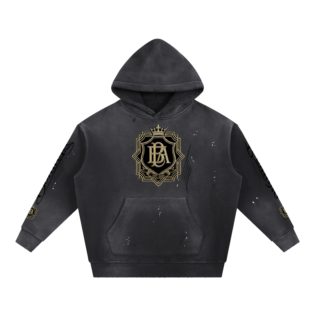 Corso Nobile Crest Embroided Hoodie