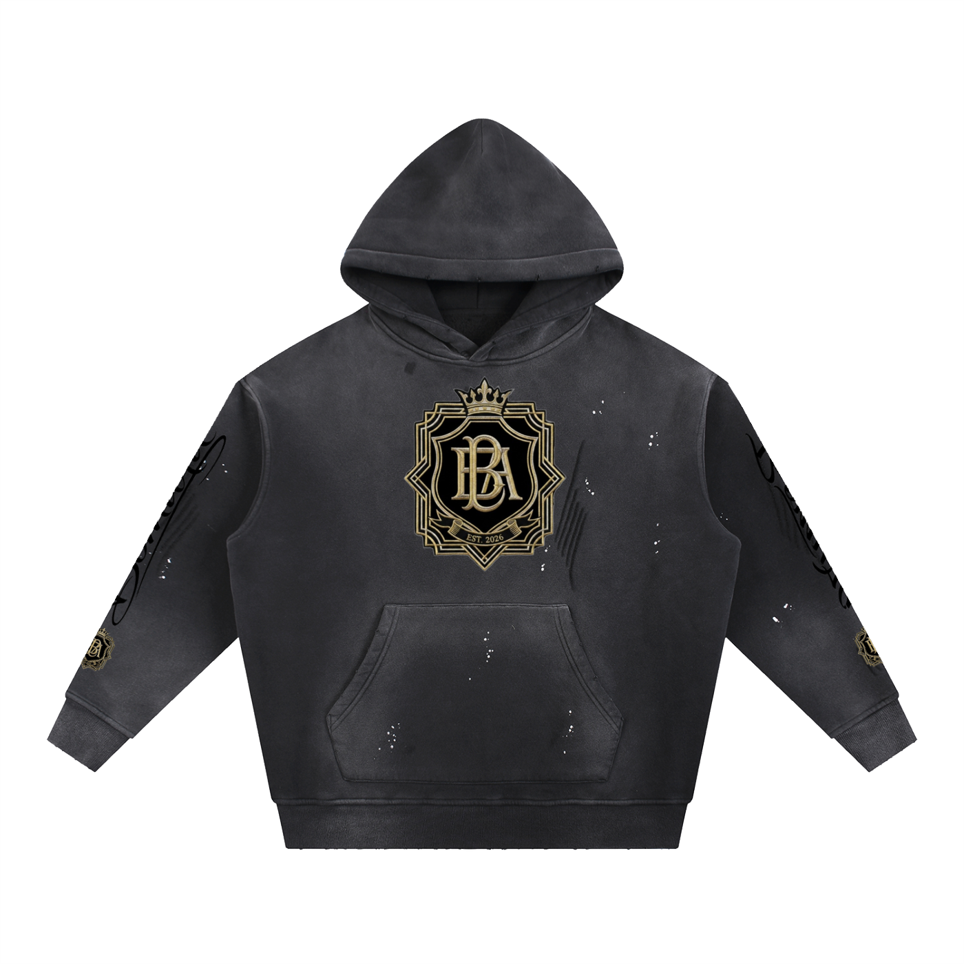 Corso Nobile Crest Embroided Hoodie