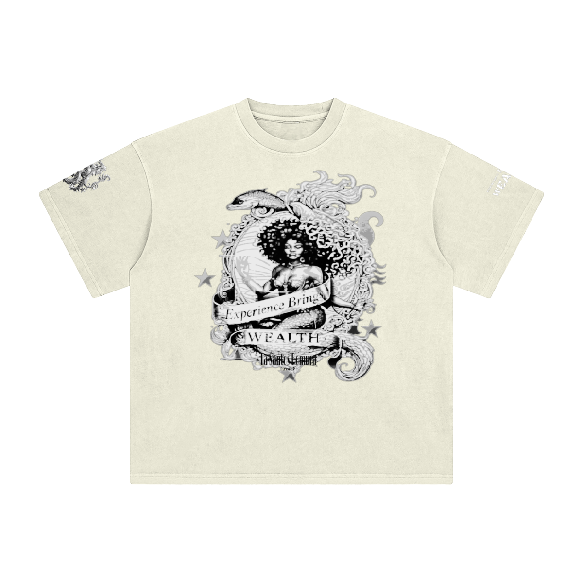 Enzyme Washed T-Shirt