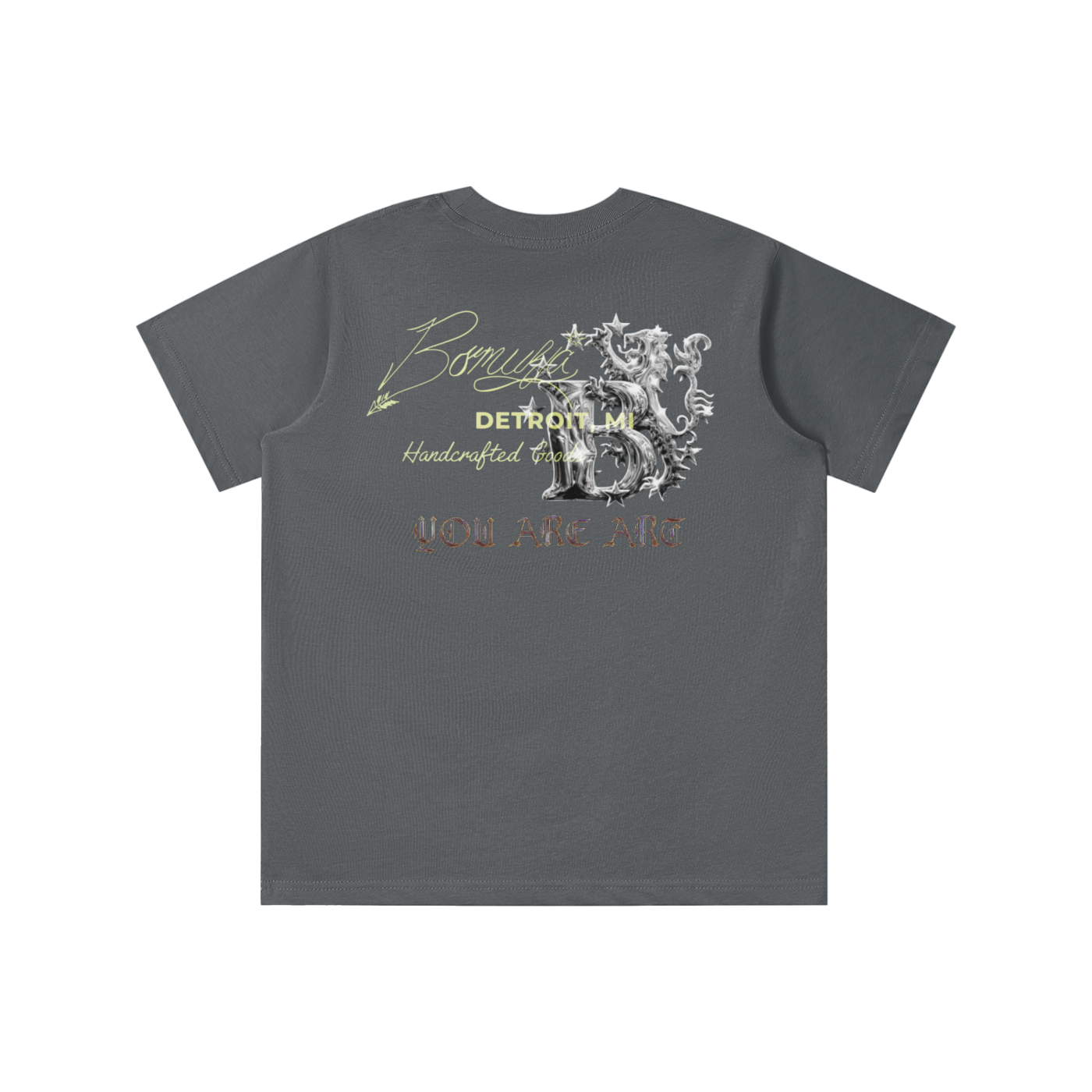 Bomura Kids Iridescent Flame Tee