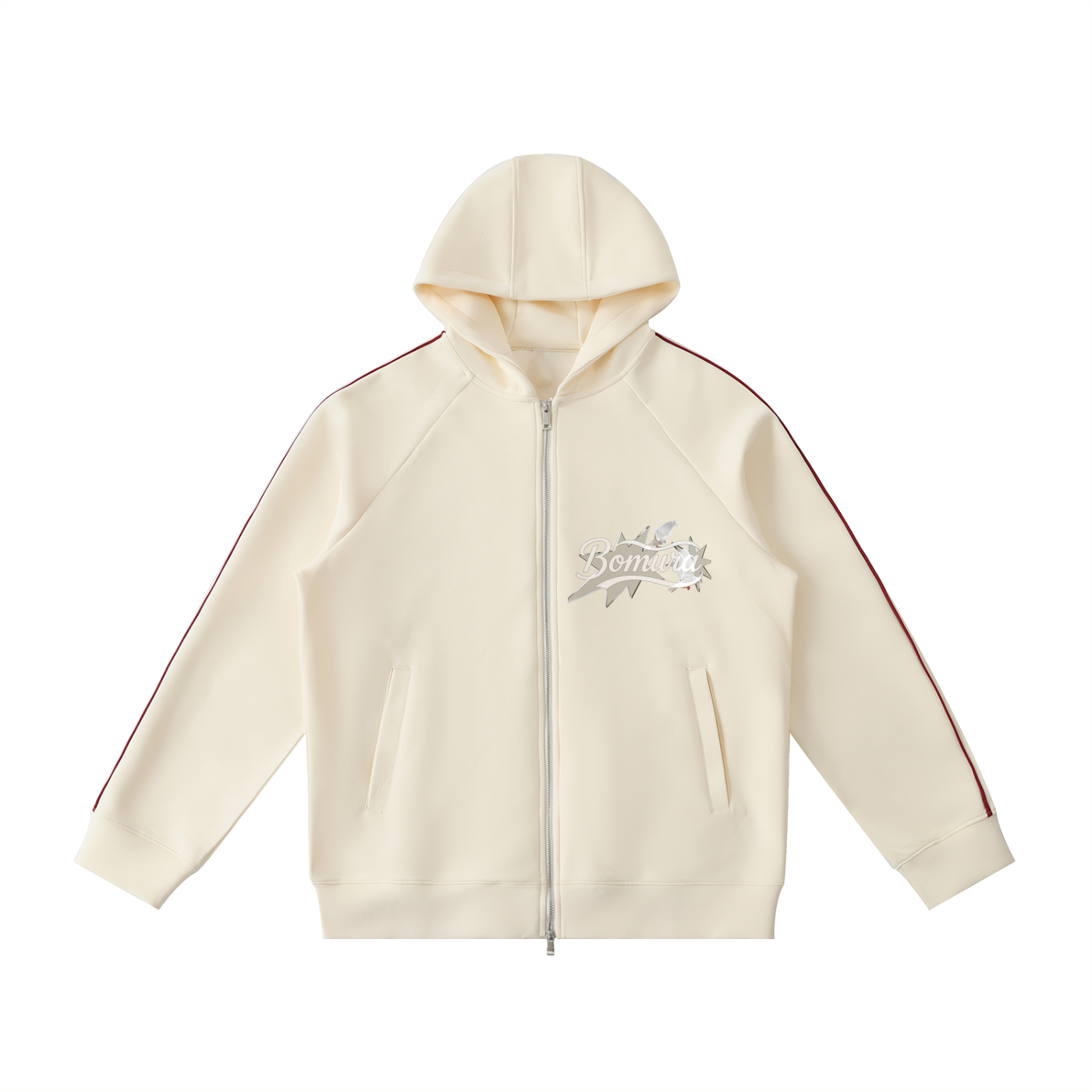 Bomura Collections '26 Heavyweight Vetto Sleeve Zip Hoodie
