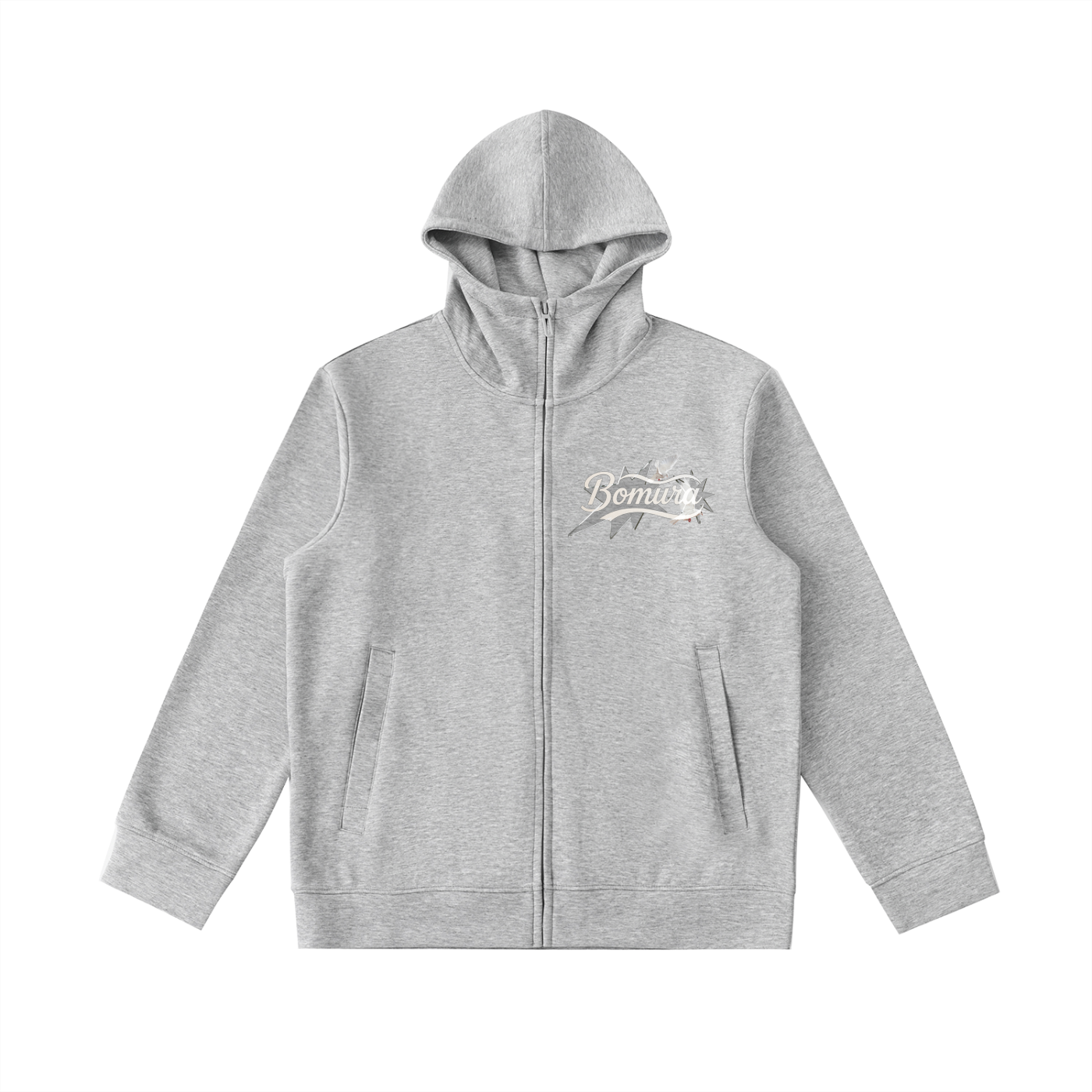 Bomura Essential Breakout Zip Hoodie Hoodie