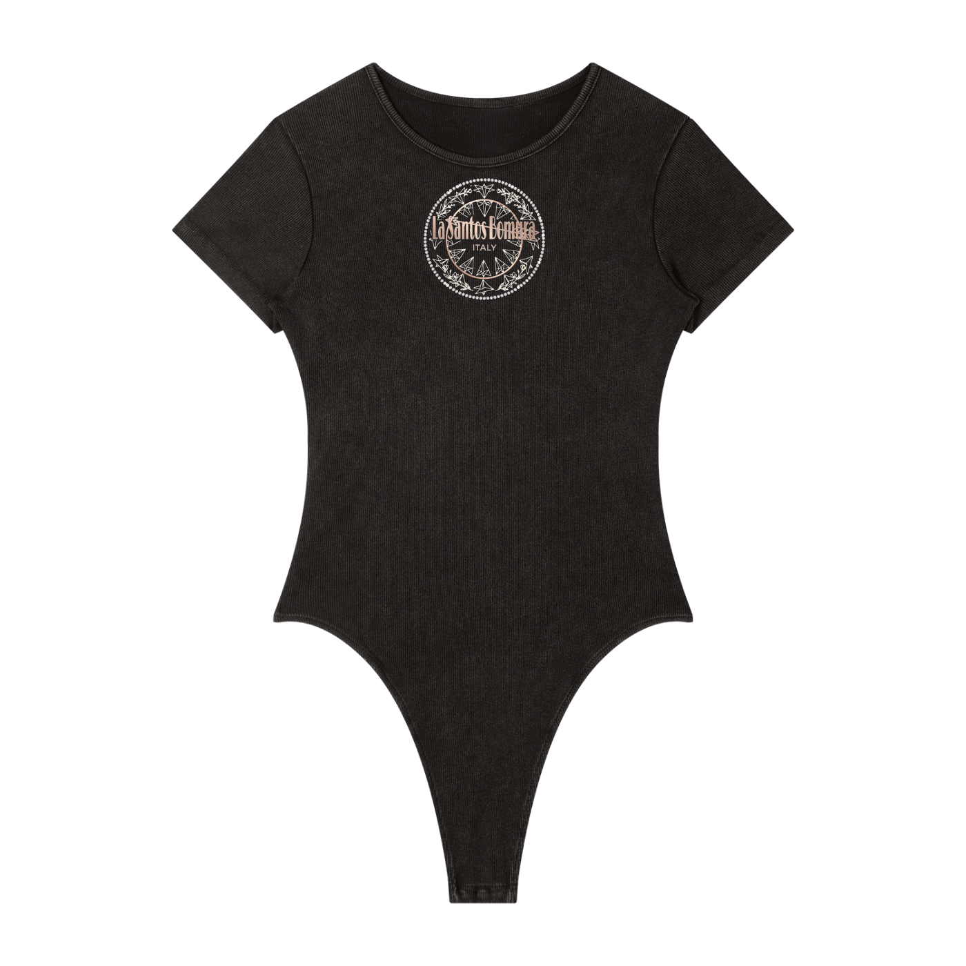 Bomura Mineral Wash Signature Crewneck Bodysuit