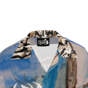 Bomura Porto di Sogni Silk Button-Up Shirt