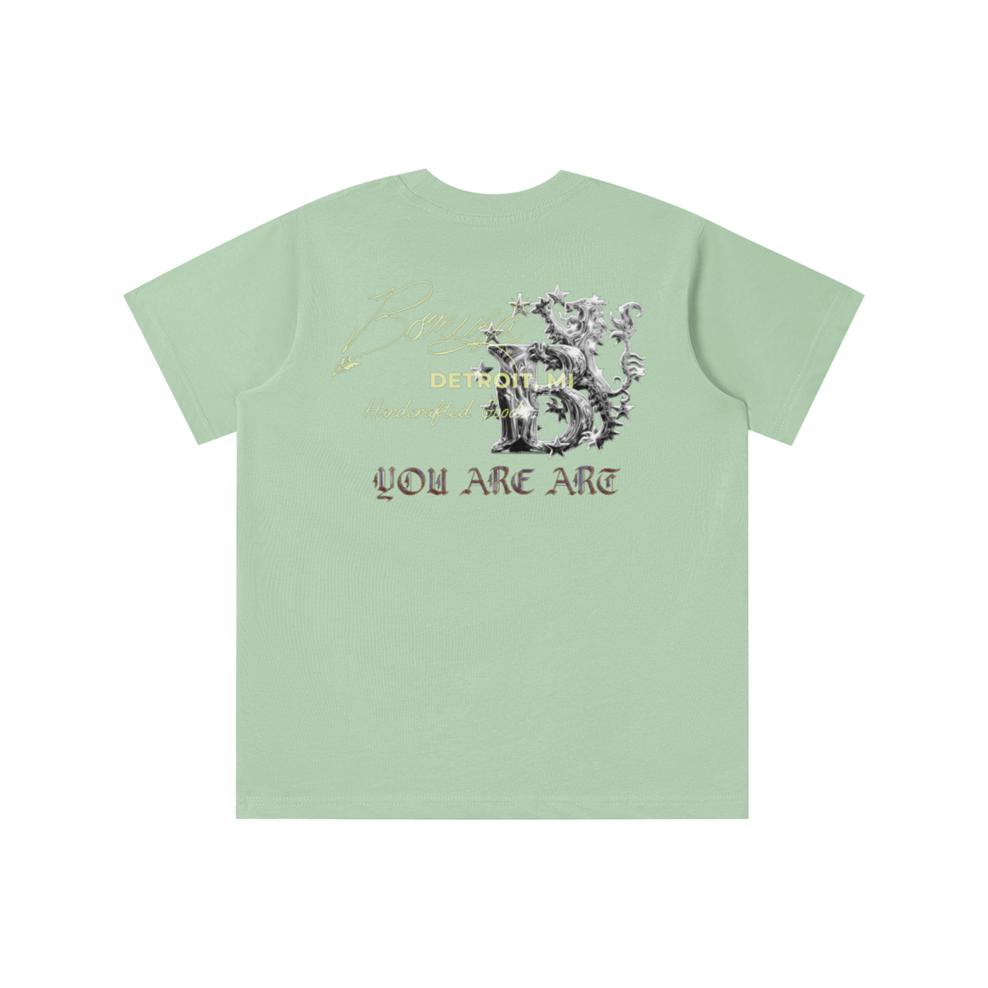 Bomura Kids Iridescent Flame Tee