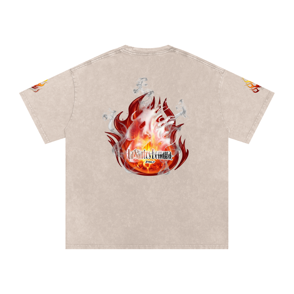 Inferno Cenere Cotton T-Shirt