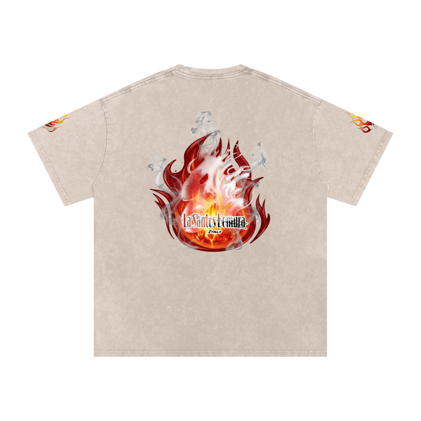 Inferno Cenere Cotton T-Shirt