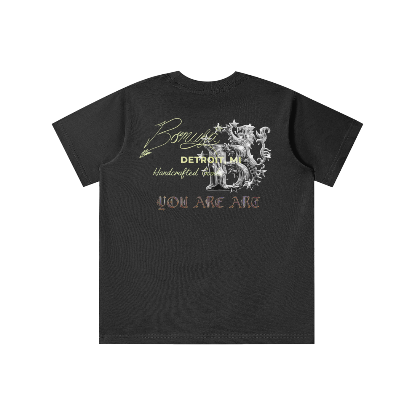 Bomura Kids Iridescent Flame Tee