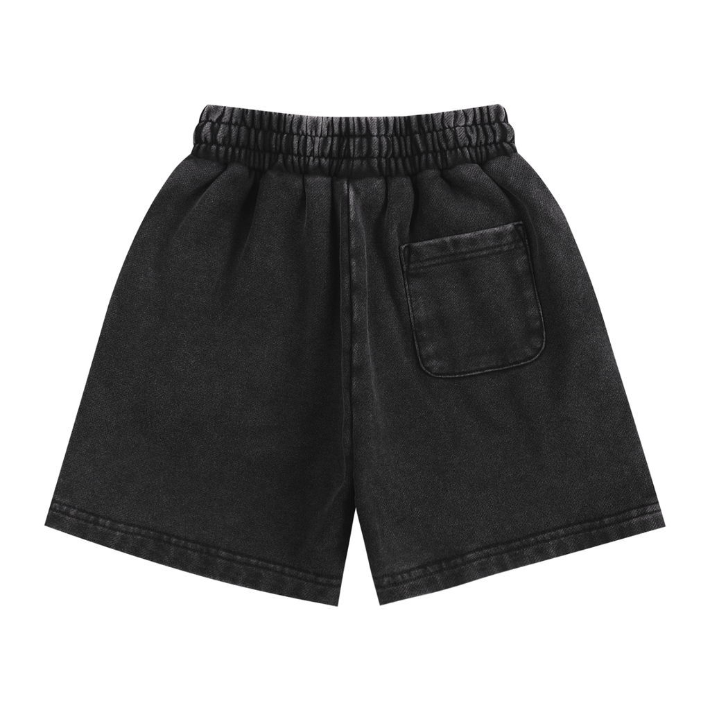 Bomura Kids "You Are Art" Snow Wash Shorts