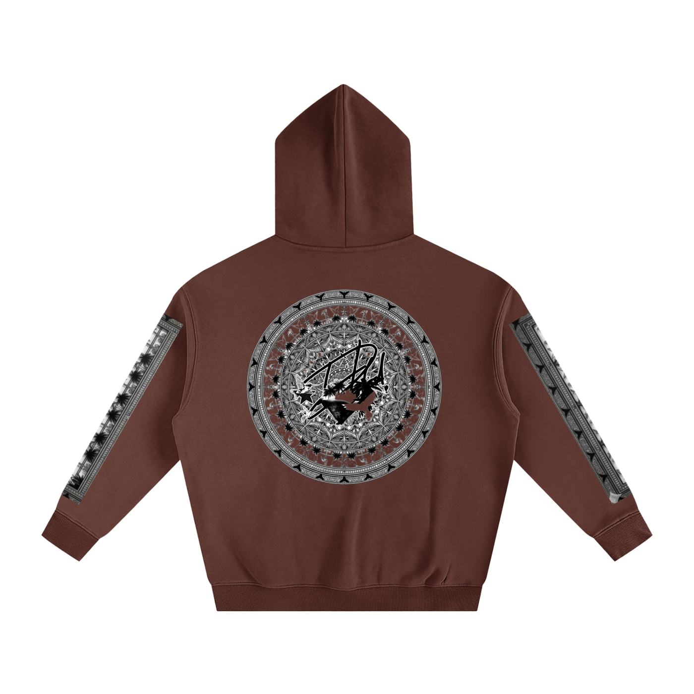 Bomura Tribal Mandala Oversized Pullover
