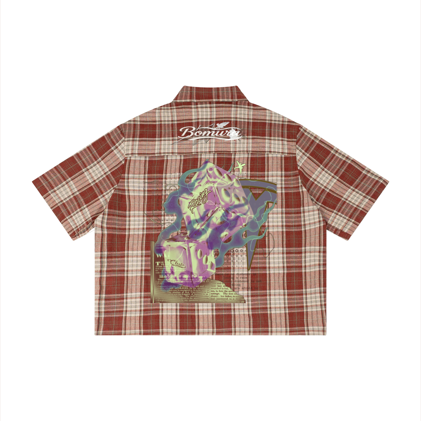 Bomura Club Plaid Boxy Shirt — Unisex Summer Issue