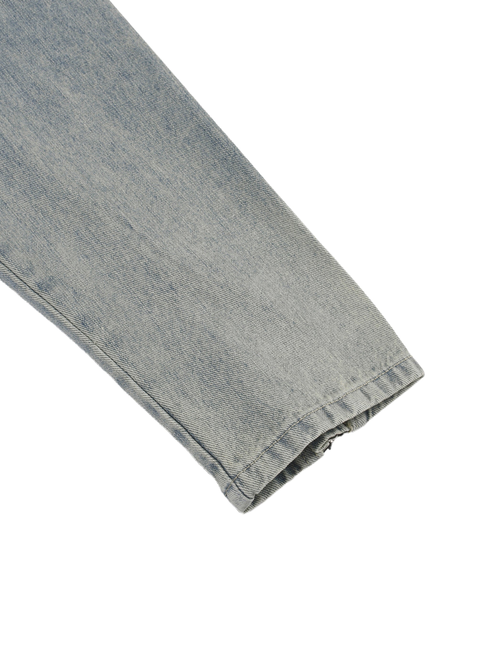 Bomura Collection '26 — Saul Vintage Wash Zip Denim Jacket