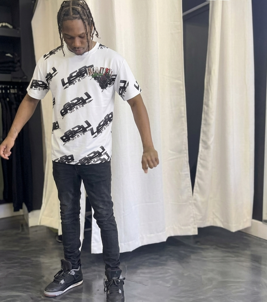 LSBB Bomura Blackout Monogram Tee