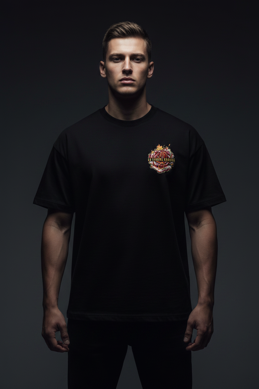 La Santos Bomura Fleur de Feu - Male Model Front