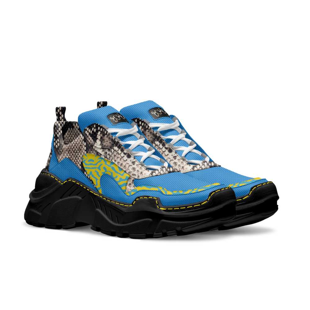 LSB HEMME BLU Sculpture sport sneaker